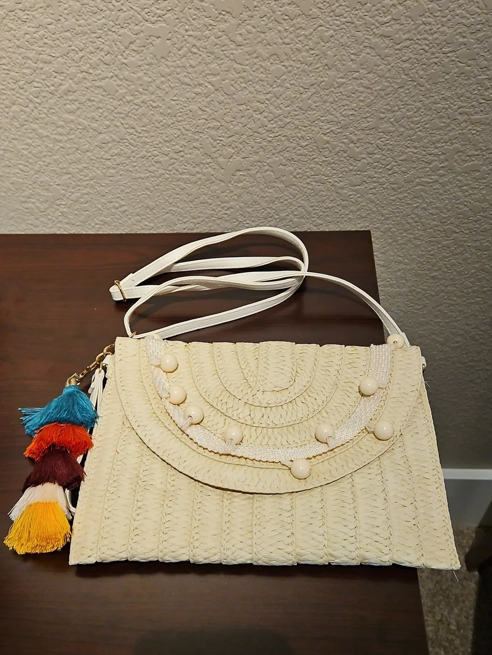 Summer Purse - Lightweight With Colorful Tassel